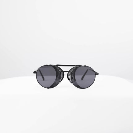 Black Eclipse Shield Sunglasses