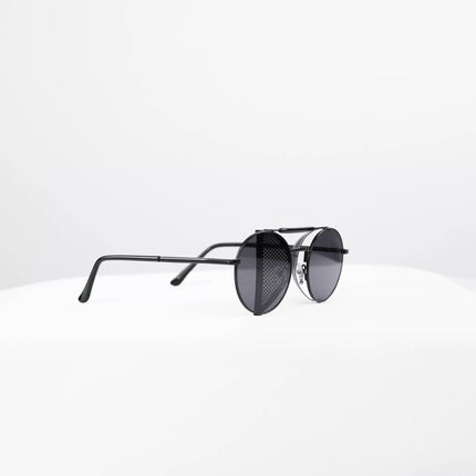 Black Eclipse Shield Sunglasses